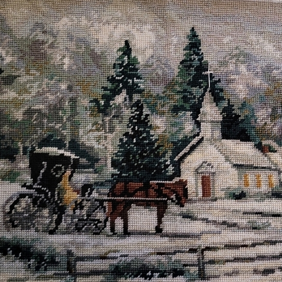 Other - Scenic Winter Tapestry Wall Art